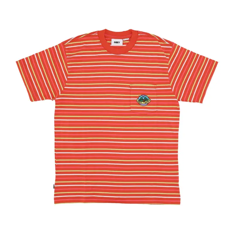 Maglietta Uomo Planet Pocket Tee Roobios Multi