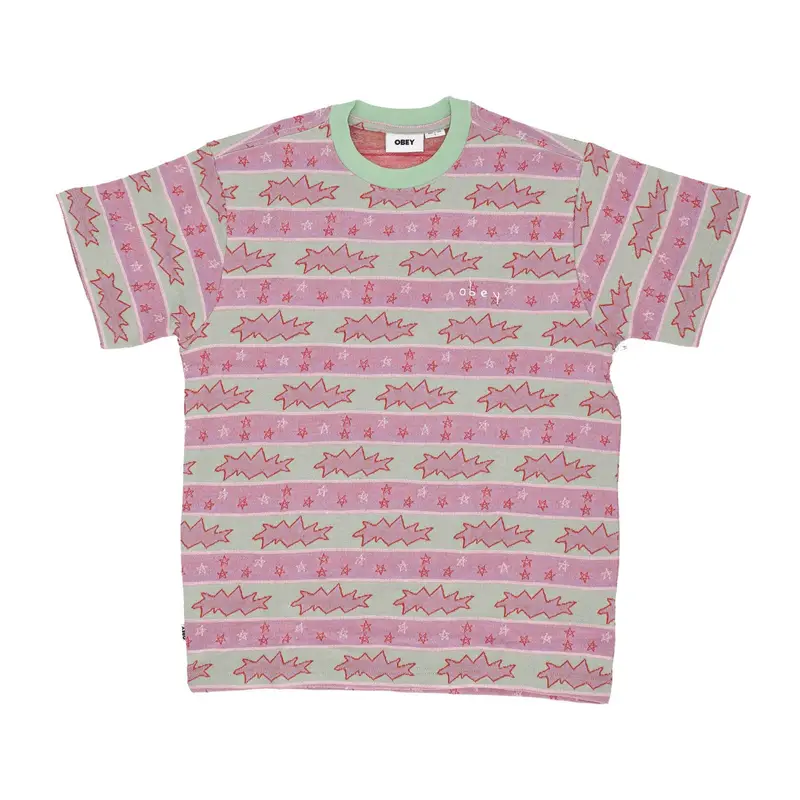 Maglietta Uomo Snap Tee Green Fig Multi