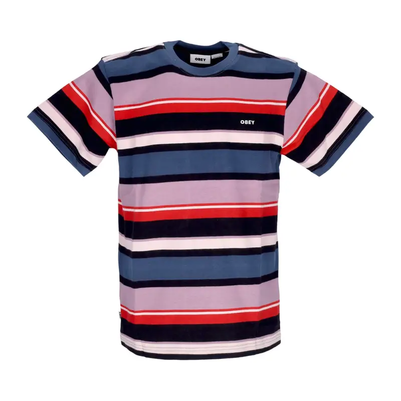 Maglietta Uomo Stroming Stripe Tee Dark Denim Multi