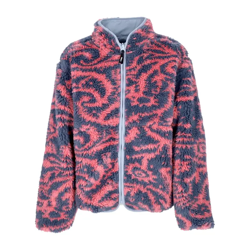 Orsetto Donna Aiden Sherpa Jacket Reversible Sweet Coral Multi