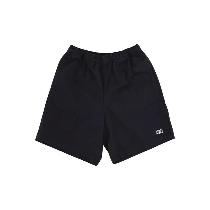 Pantalone Corto Uomo Easy Relaxed Twill Short Black