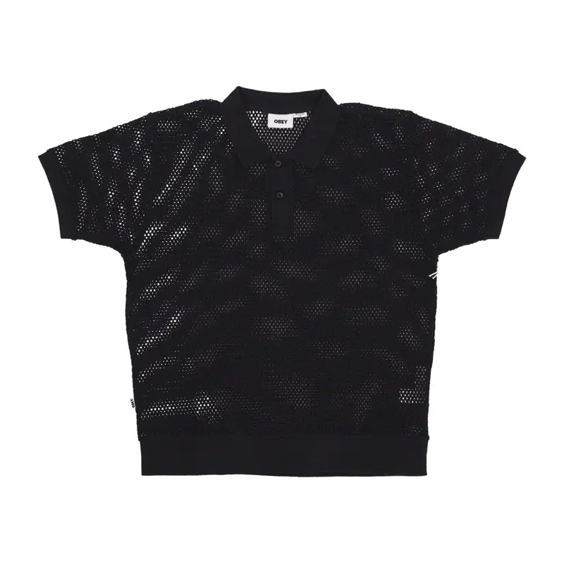 Obey Polo Uomo Nero 3328686