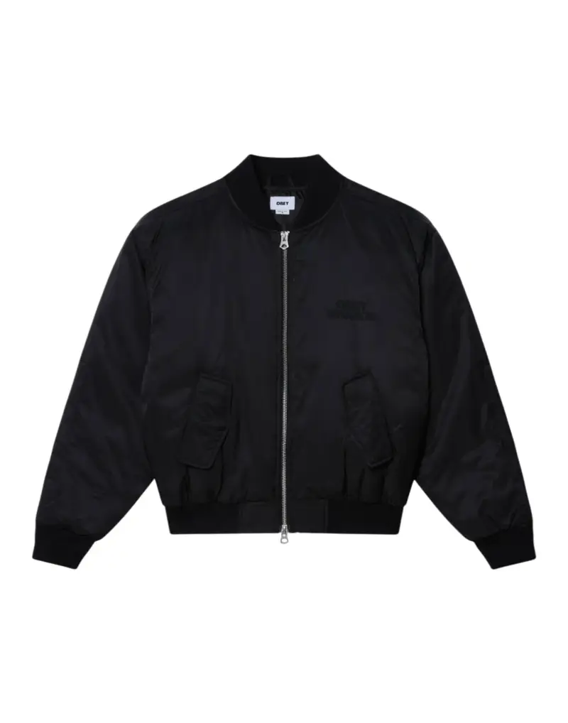 Studios MA-1 Bomber jacket giacca invernale modello aereonautica - black L