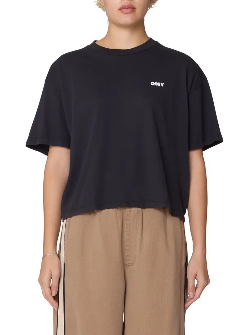 Obey T-shirt Donna Nero 2960863