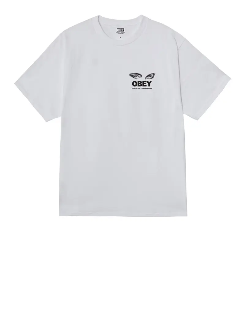Obey T-shirt Uomo Bianco 2960044