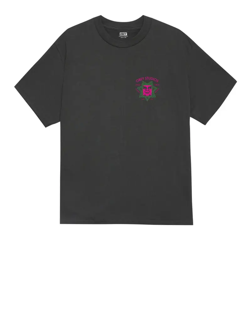 Obey T-shirt Uomo Nero 2961022