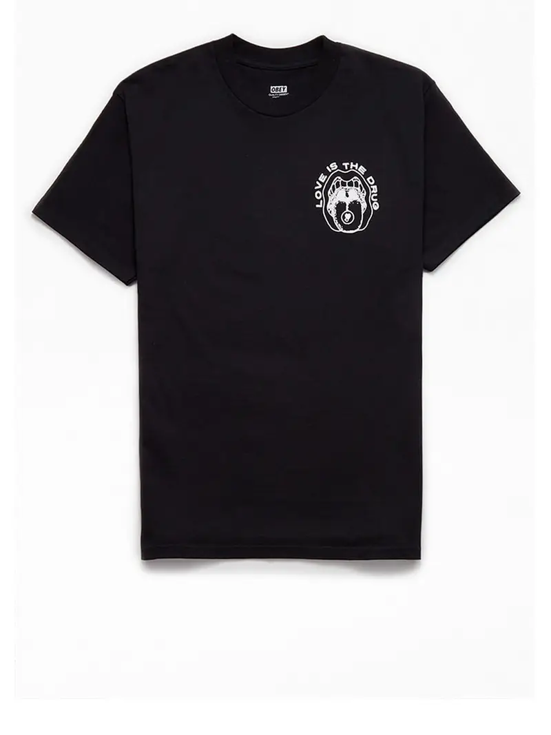 Obey T-shirt Uomo Nero 2494533
