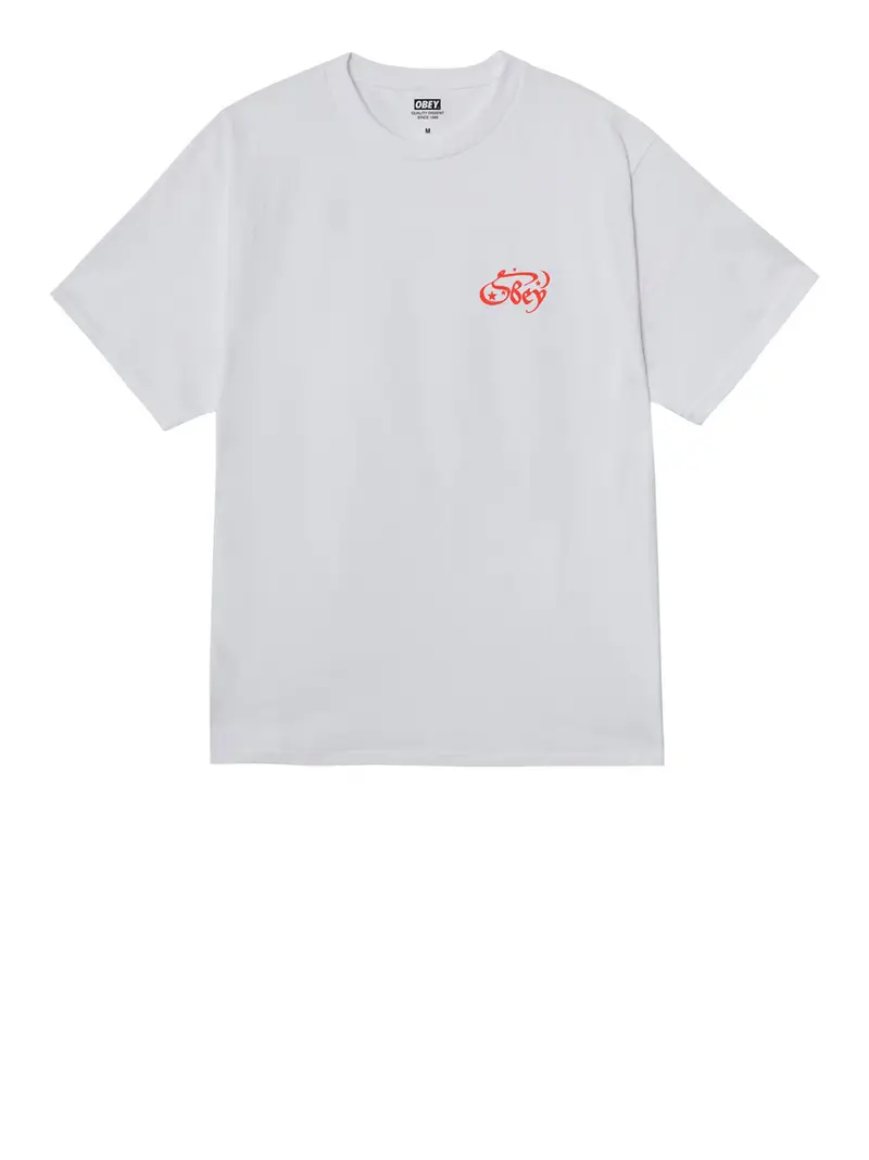 Obey T-shirt Uomo Bianco 2960001