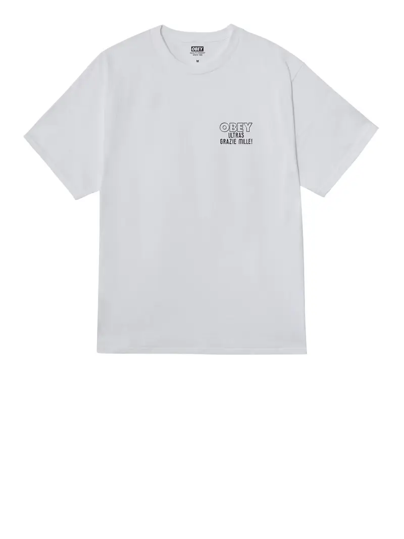 Obey T-shirt Uomo Bianco 3493704