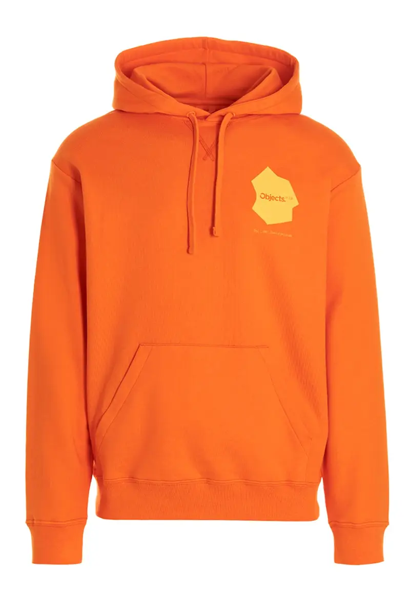 Felpa Con Cappuccio Continuity Arancione