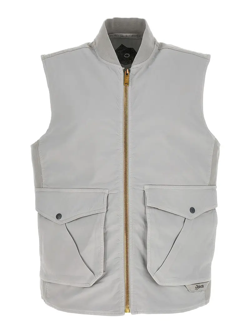 OBJECTS IV LIFE Gilet Grigio 3293354