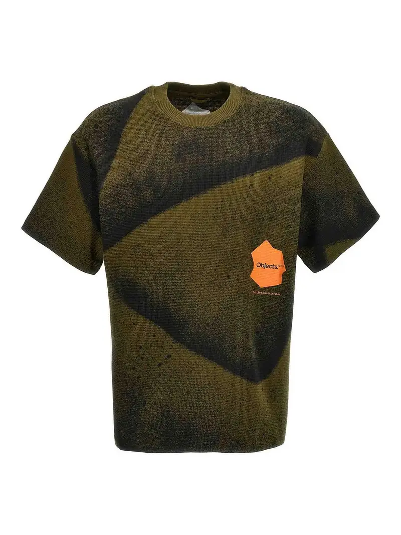 maglietta waffle Verde