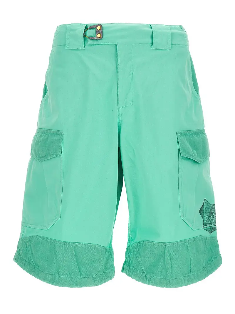 Pantaloncini cargo Verde