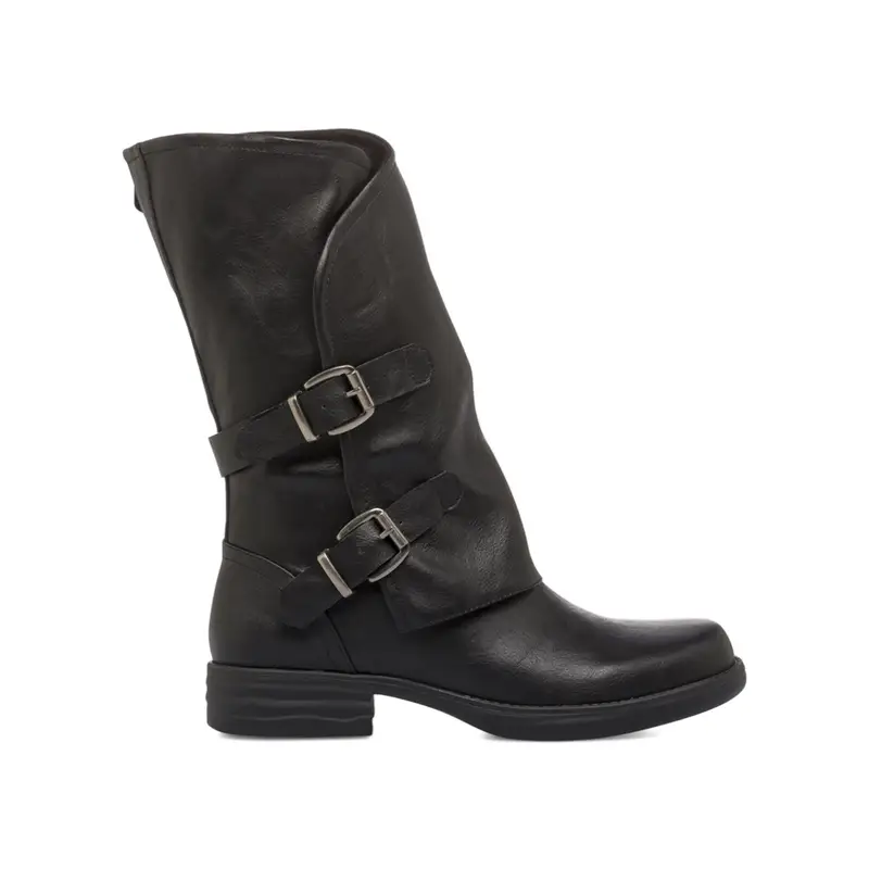 Stivali bassi con doppia fibbia