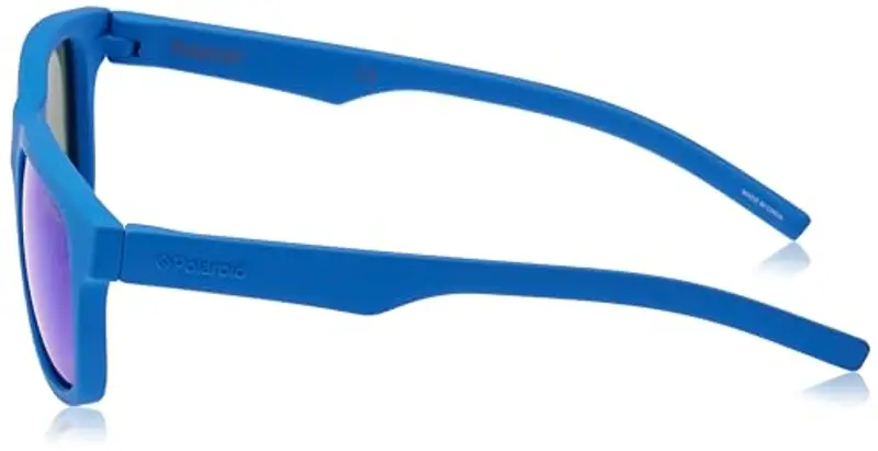 Occhiali da Sole Polaroid PLD 8020/S KIDS Blue/Grey Blue 46/18/124 bambino miniatura 3