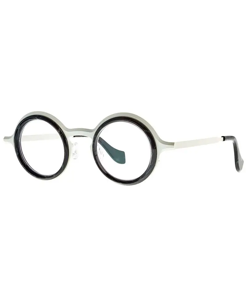 Occhiali da vista ceppo 012 neon petrol blue green+transparent neon green