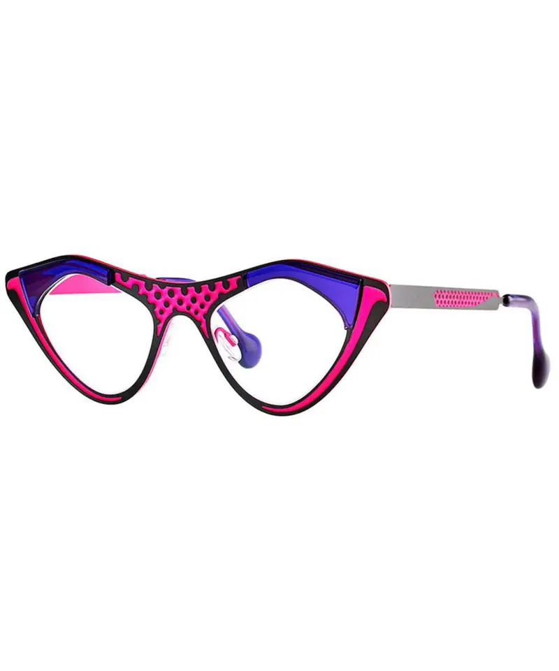 Occhiali da vista liz 445 c 5+306+transparent orchid