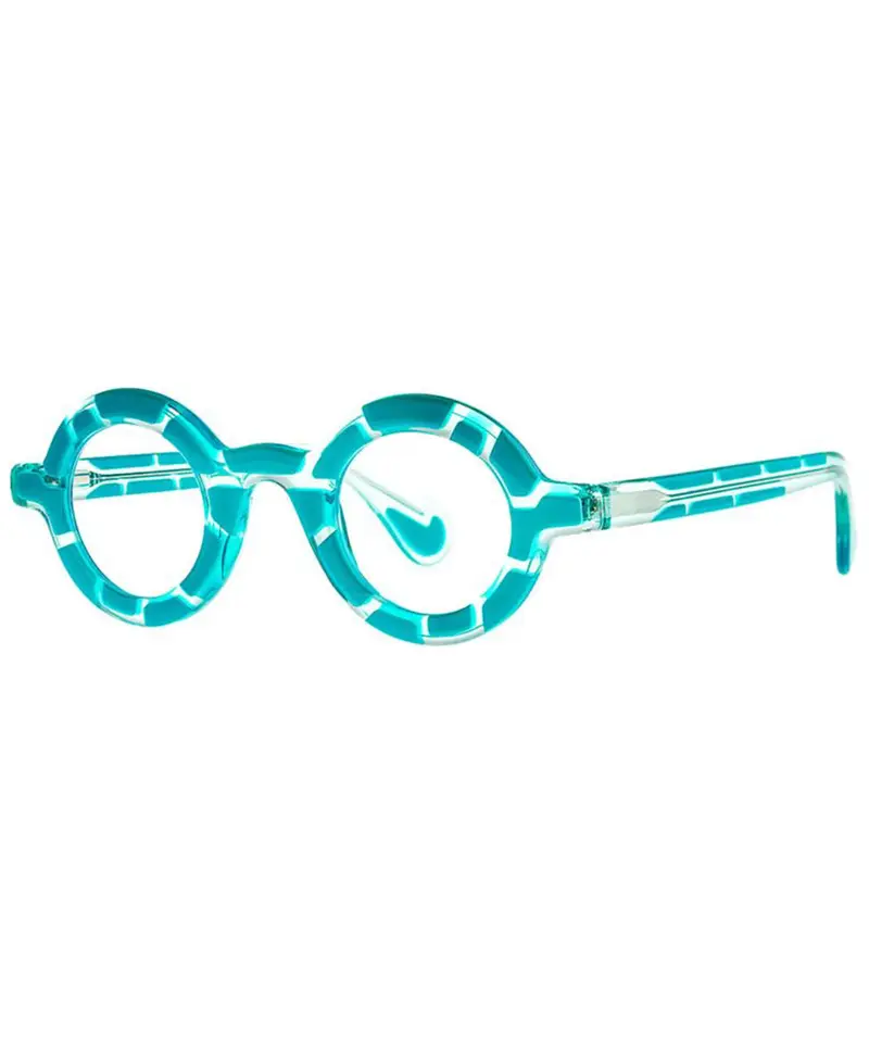 Occhiali da vista orso 012 neon petrol blue green+transparent neon green