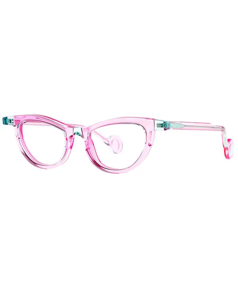 Occhiali da vista pablo 011 transparent neon green+transparent shocking pink