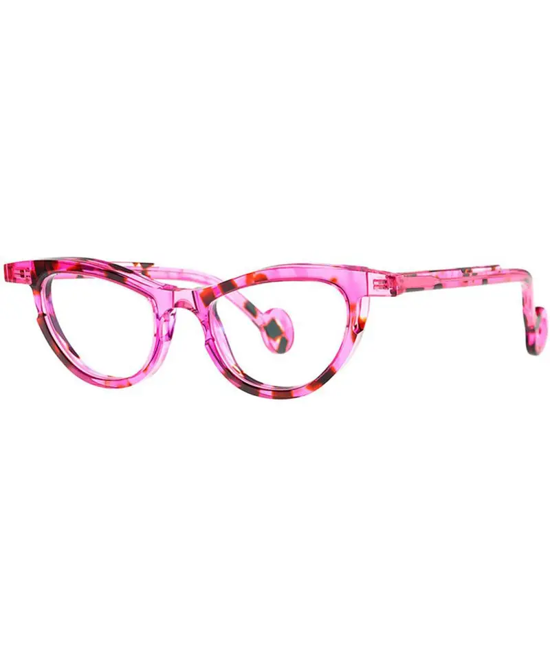 Occhiali da vista pablo 014 transparent shocking pink+purple ecail