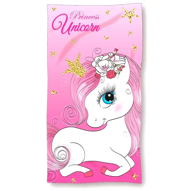 Telo mare in cotone OcioStock Unicorn