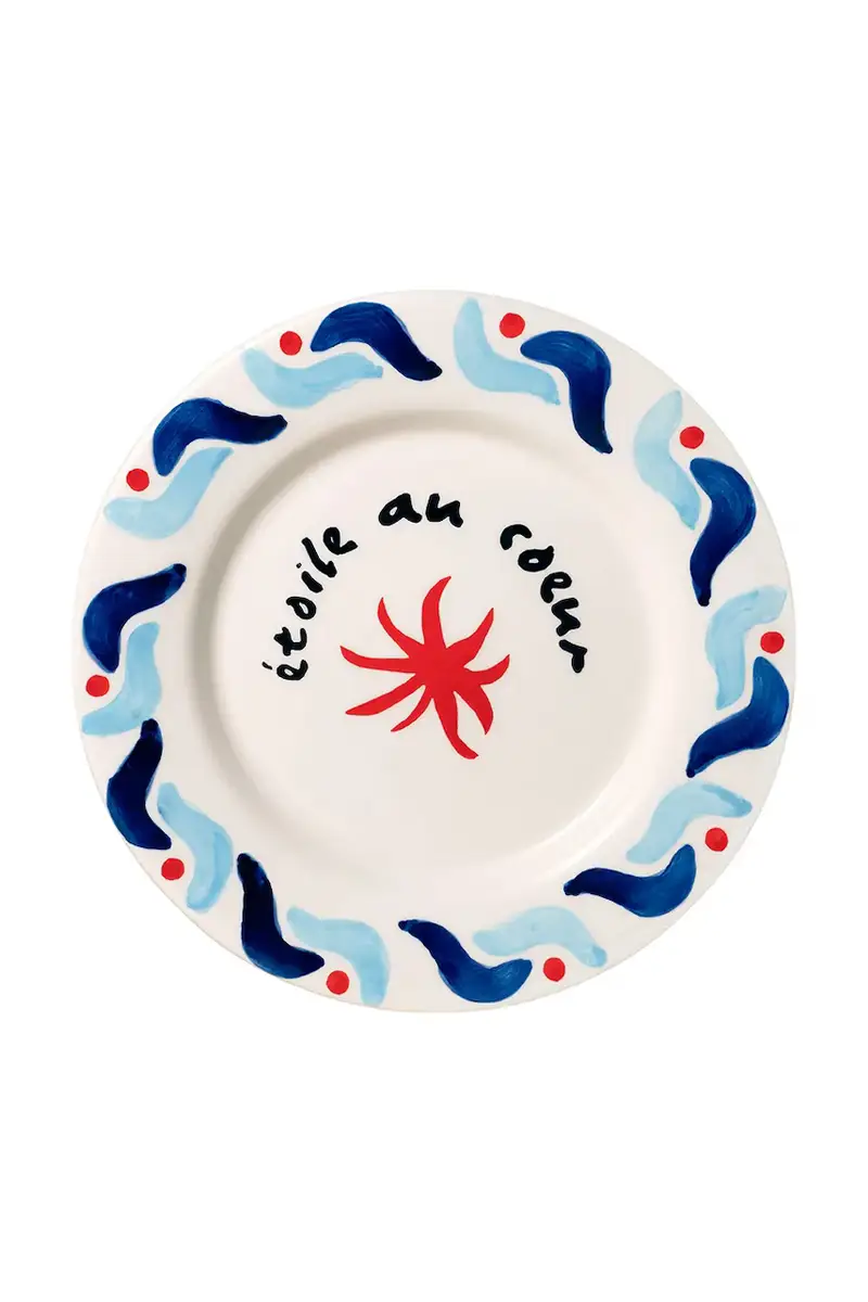 set piatti Cala Secreta 22 cm pacco da 4 Multicolore miniatura 3