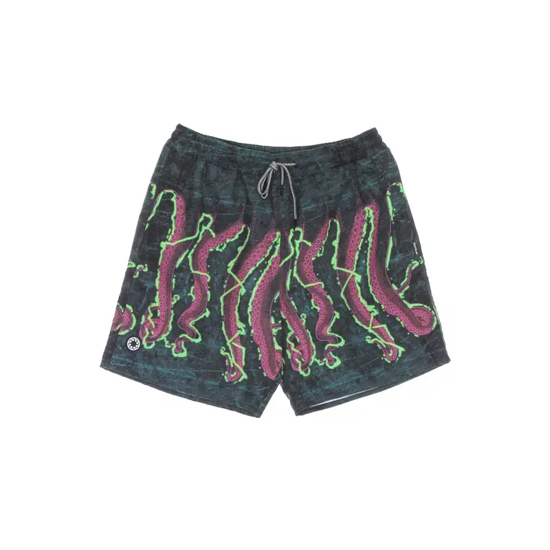 Costume Bermuda Uomo Octopus Shake Boardshort Black