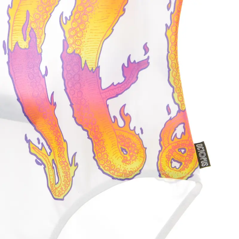 Costume Intero Donna W Flames Swimsuit White