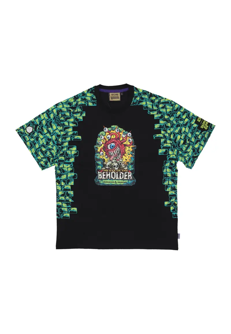 Maglietta Uomo Beholder Tee X Dungeons& Dragons Black