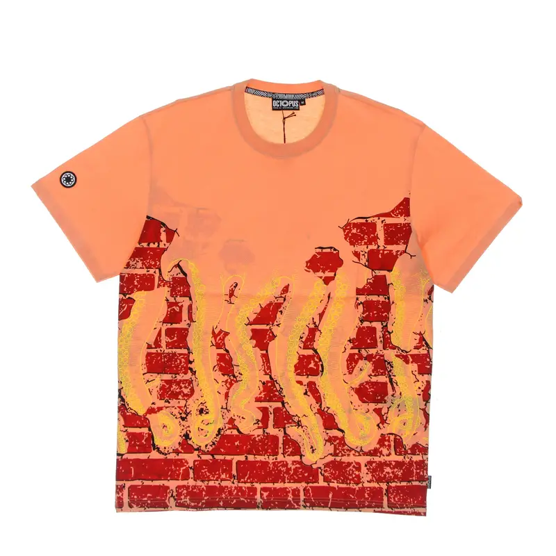 Maglietta Uomo Bricks Tee Peach