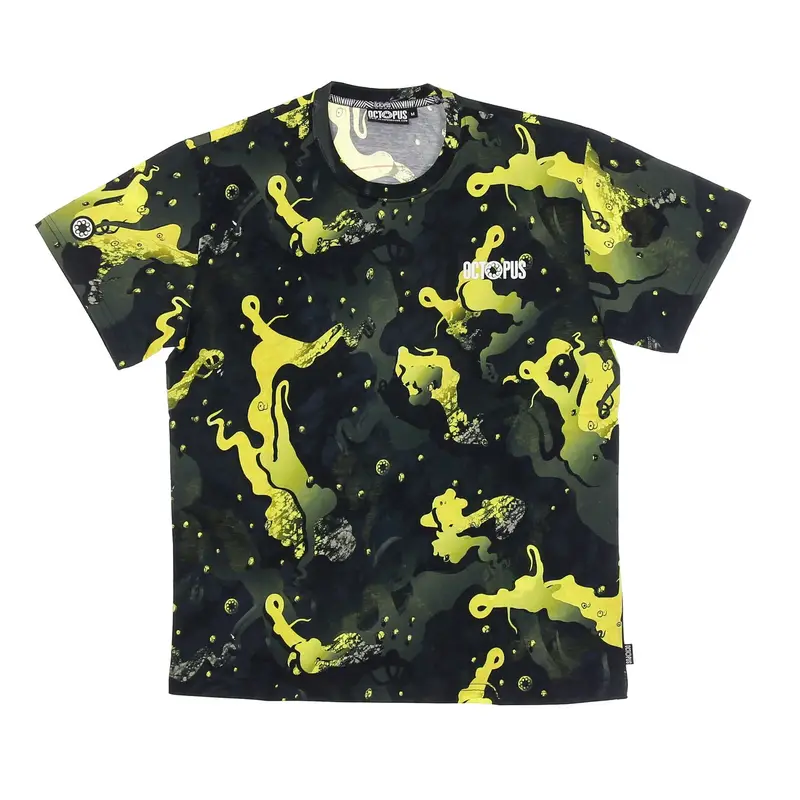 Maglietta Uomo Camo Tee Yellow/black