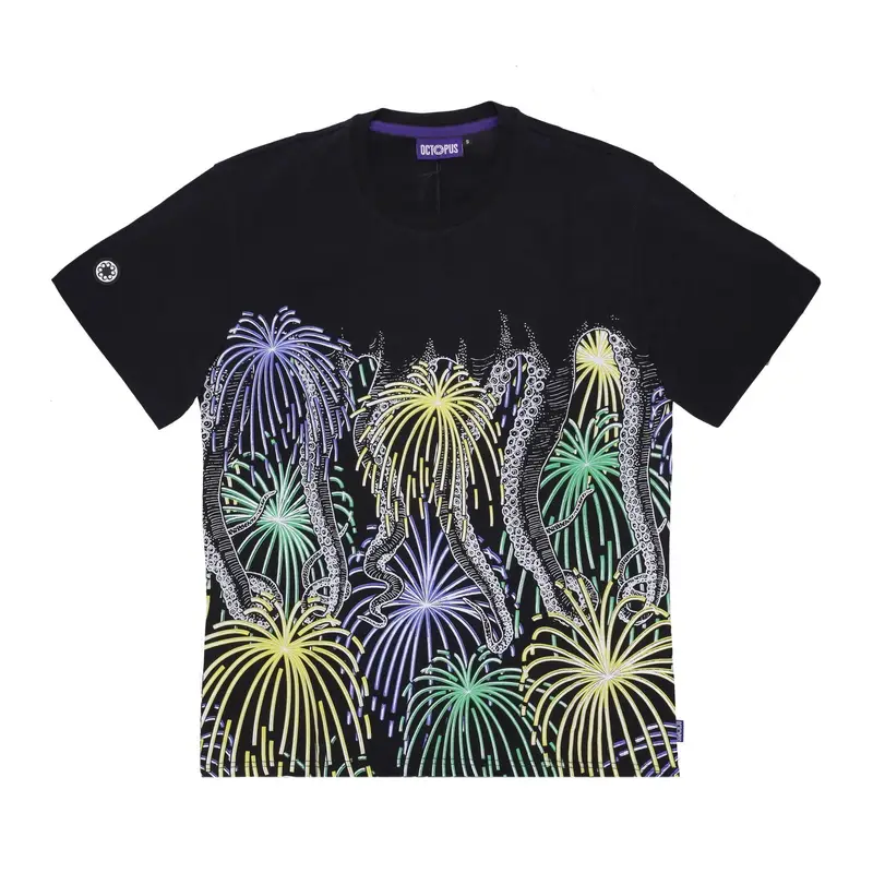Maglietta Uomo Fireworks Tee Black