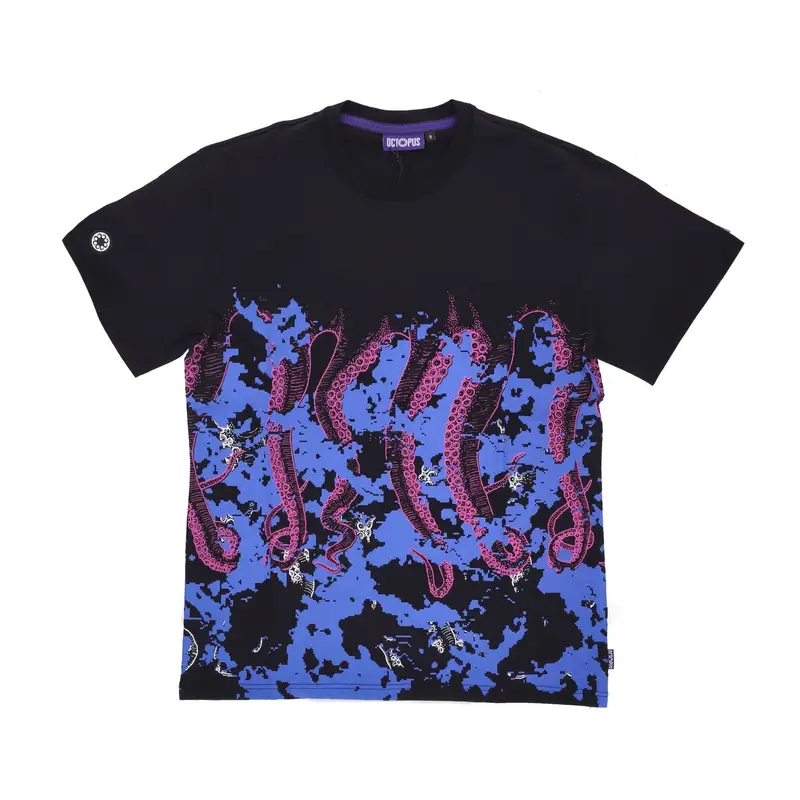 Maglietta Uomo Glitch Tee Black