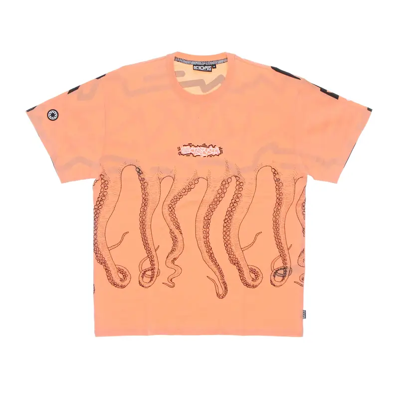 Maglietta Uomo Octopus Tag Tee Peach