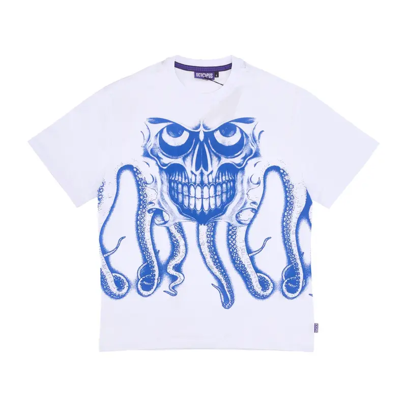 Maglietta Uomo Skull Tee White