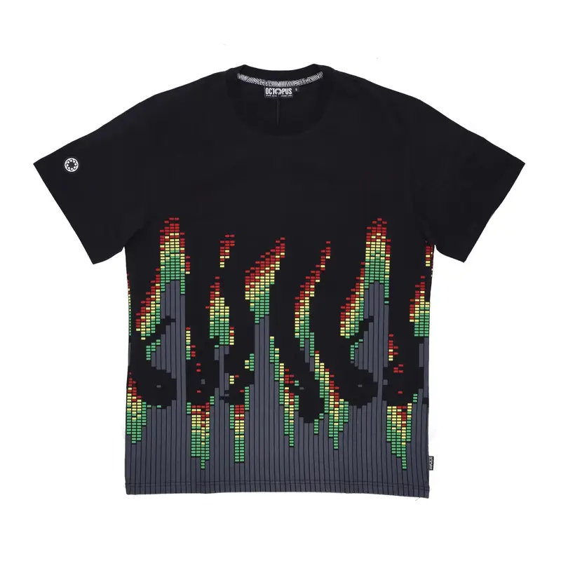 Maglietta Uomo Sound Wave Tee Black