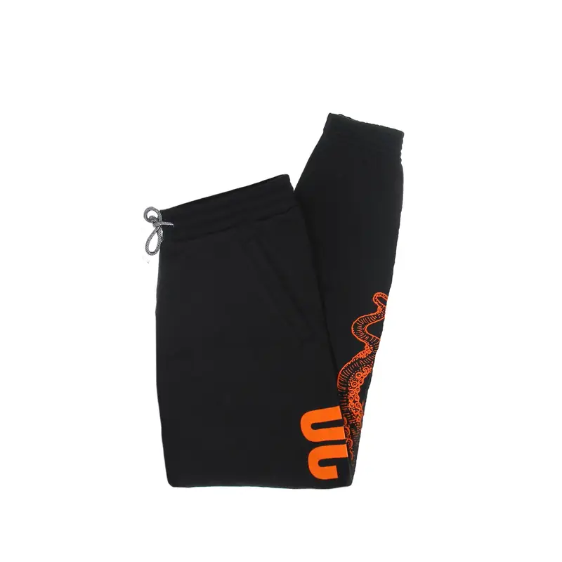 Pantalone Tuta Felpato Uomo Logo Sweatpant Black