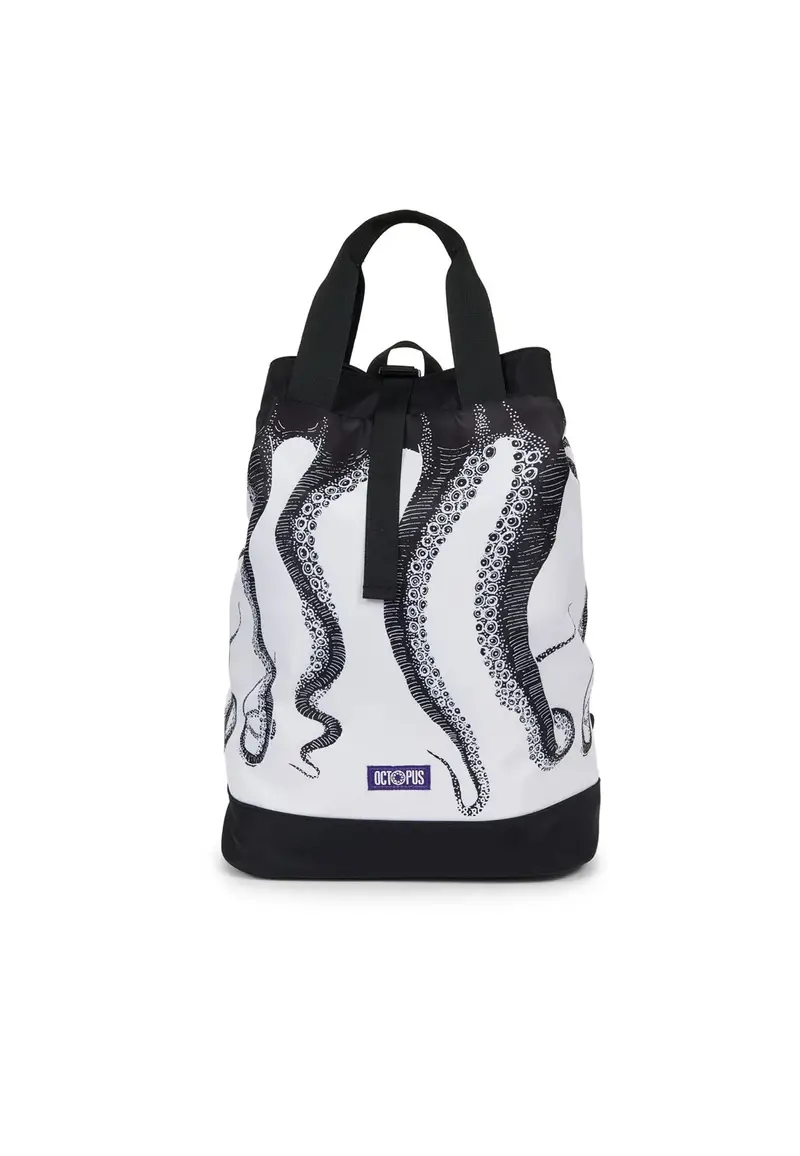 Zaino Uomo Logo Backpack Black/white