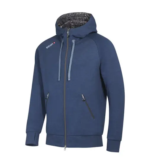 Hoodie Zipper - felpa con cappuccio - uomo Blue