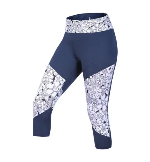 Rhea - pantaloni 3/4 arrampicata - donna Blue