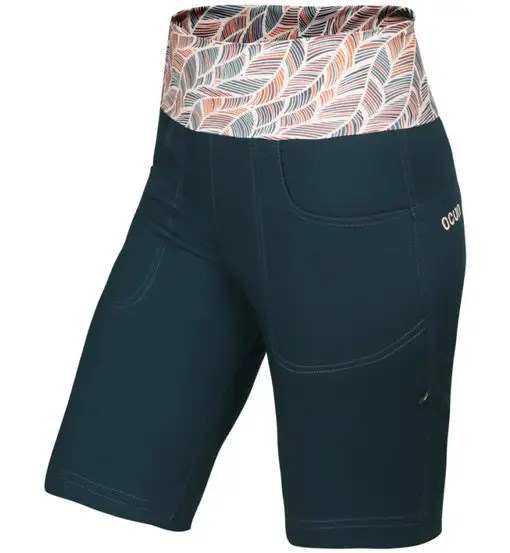 Sansa - pantaloni corti arrampicata - donna Green