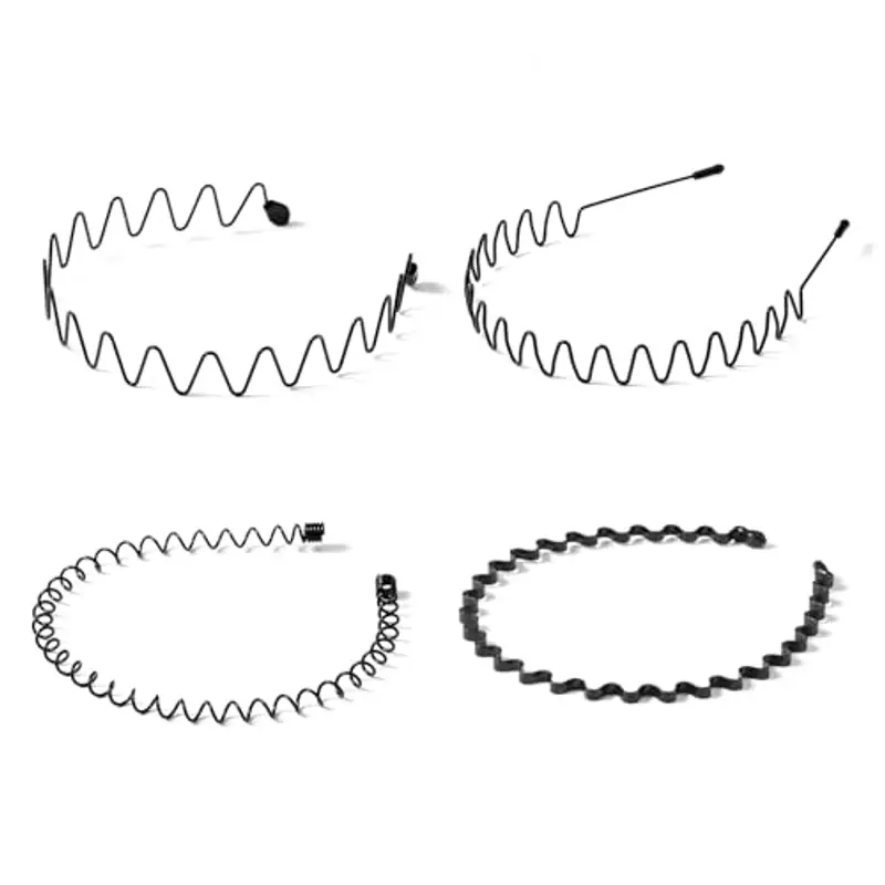 ODERRA Fasce Capelli Donna e Uomo Metallo Antiscivolo