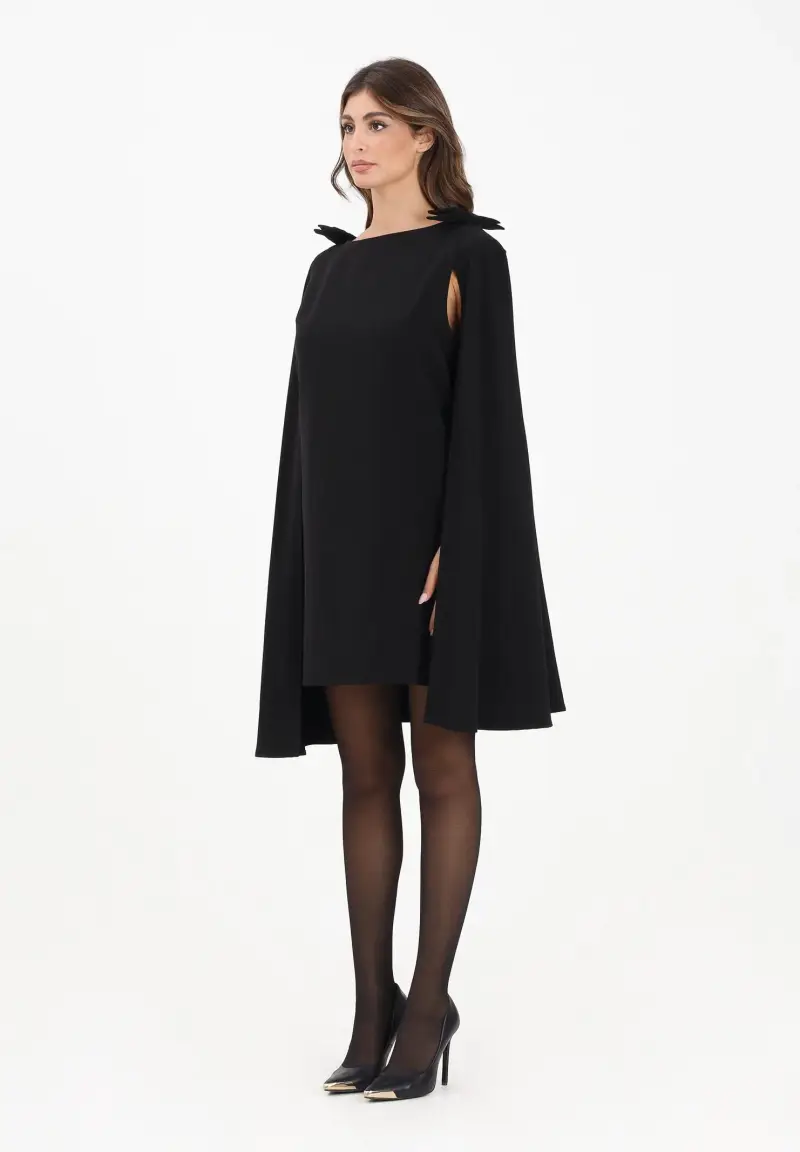 Abito corto Aprilia nero da donna