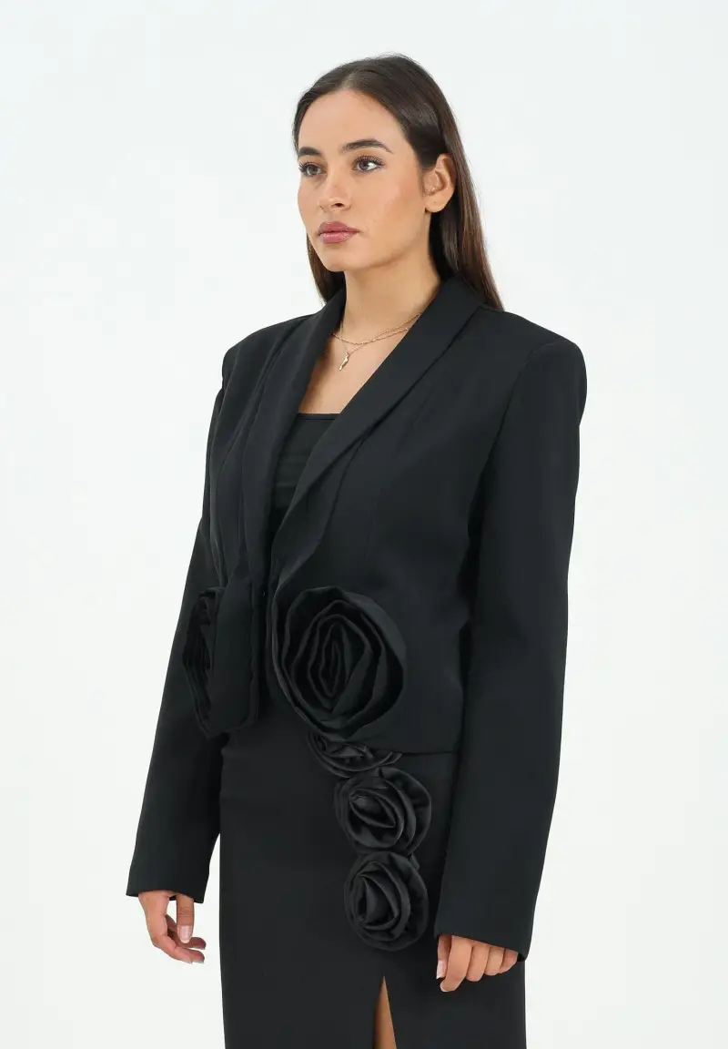 Giacca Ampezzo nera da donna