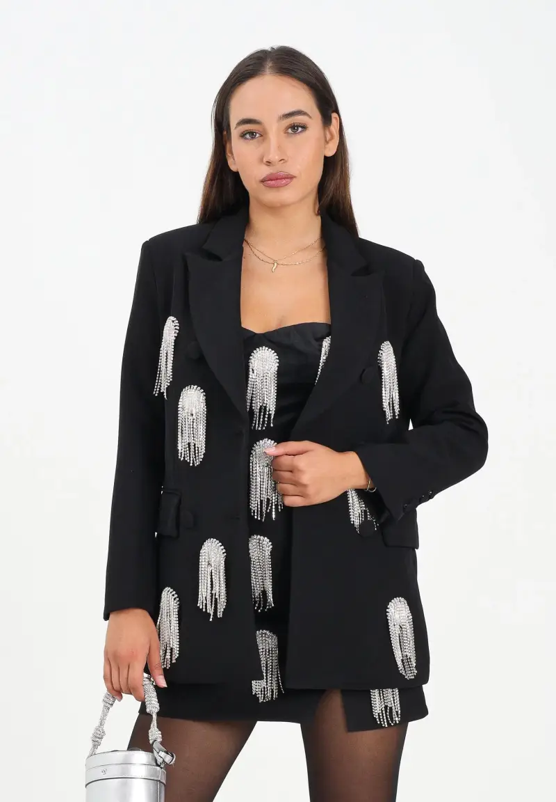 Giacca Asciano nera da donna miniatura 2