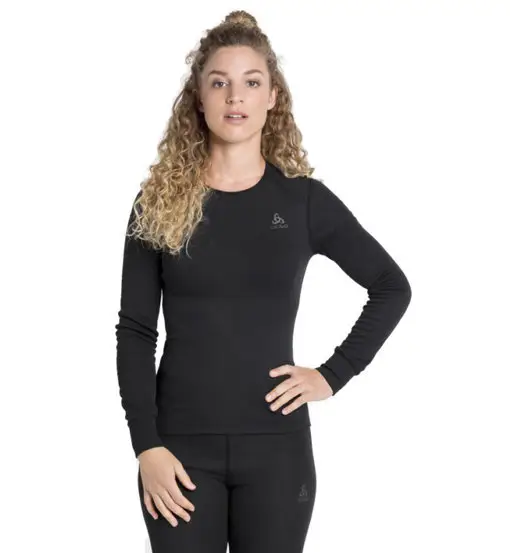 Active Warm Eco Baselayer - maglietta tecnica - donna Black