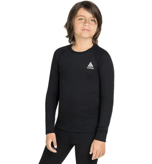 Active Warm Eco - maglietta tecnica a manica lunga - bambino Black
