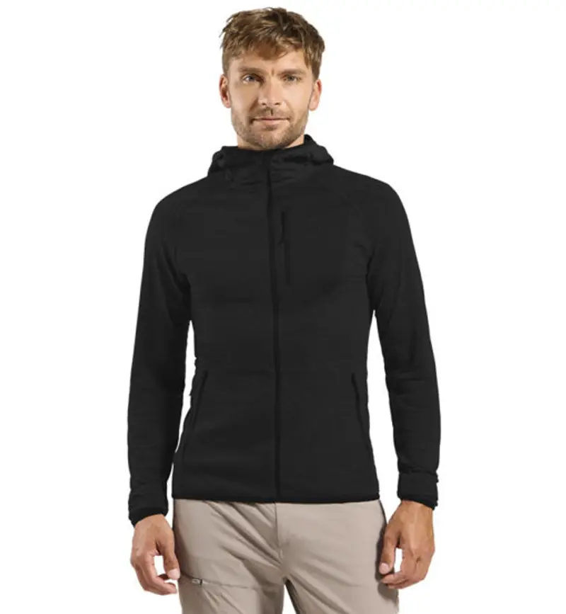 Ascent M - felpa in pile - uomo Black