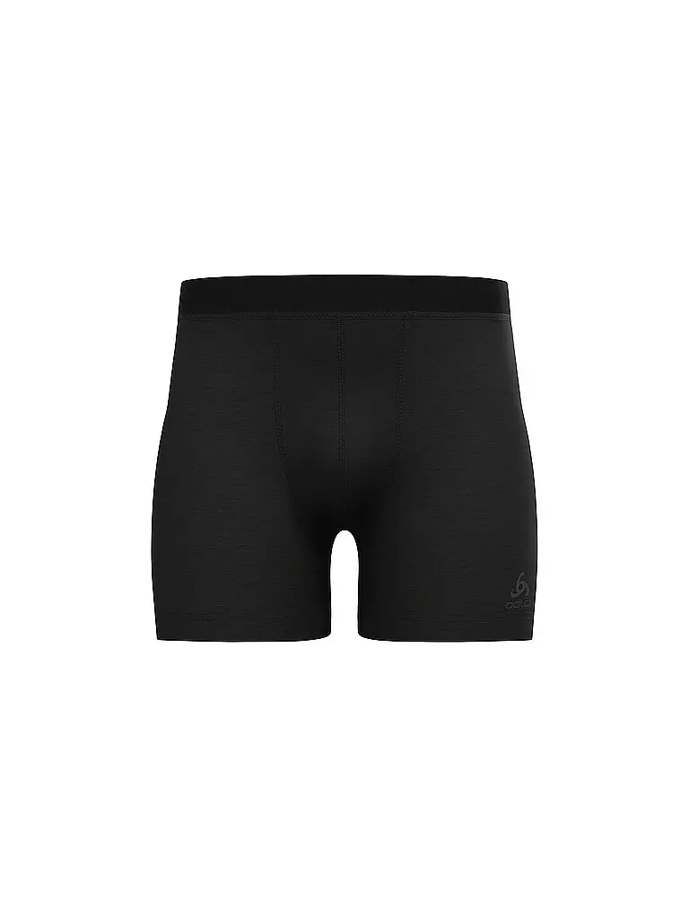 Boxer da uomo Natural Merino 160 nero | M