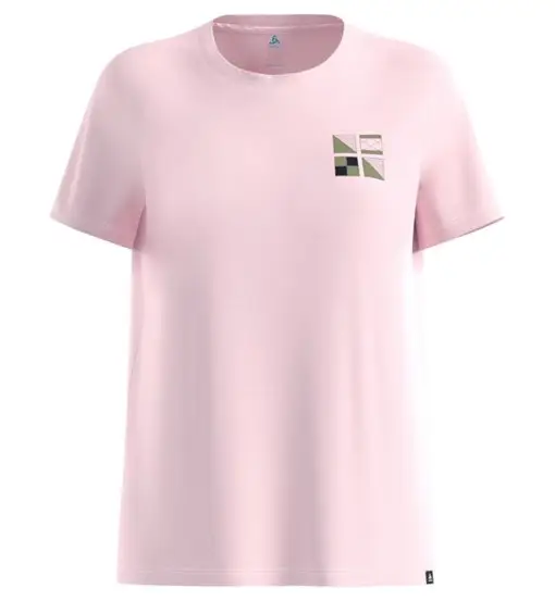 Cotton Blend Ascent Nautical Flags - T-shirt - donna Pink